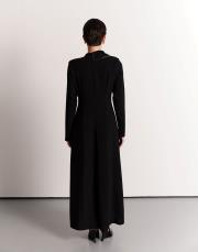 aller parçalı fit elbise siyah 3