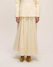 pileli crush etek ekru 2