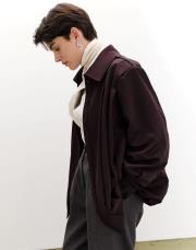 pileli ceket mürdüm 2