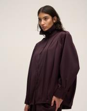 pileli ceket mürdüm 4