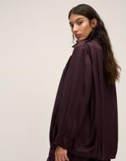 pileli ceket mürdüm 5