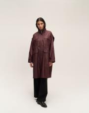 garnili yağmurluk bordo