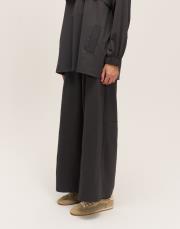 modal bol kesim pantolon füme 2