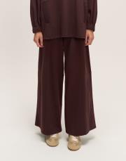 modal bol kesim pantolon kahve