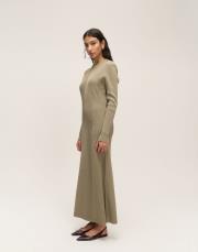 triko elbise vizon 2